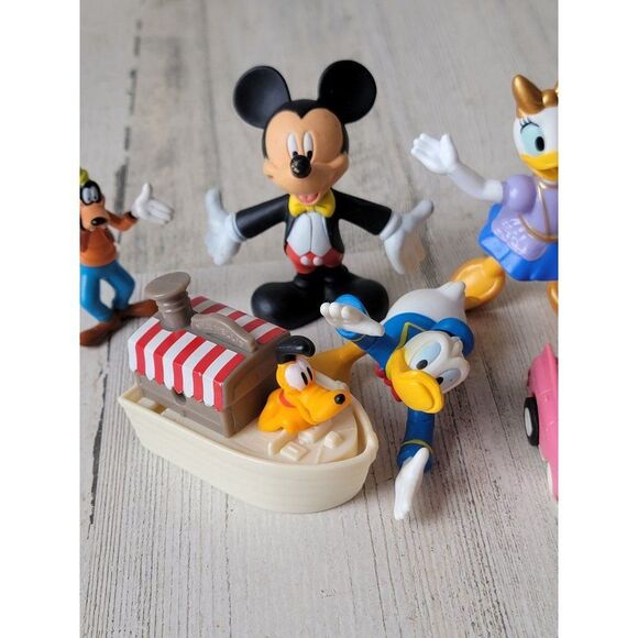 Mickey Mouse Clubhouse friends Pluto Donald Daisy Duck mini Mickey Mouse Goofy t - Picture 2 of 13